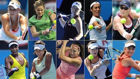 ranking mujeres en tennis